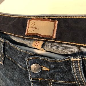 Paige Canyon Boot Leg Jeans